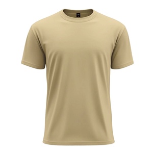 Camiseta Básica de Punto para Hombre, 100% Algodón, Manga Corta, Color Sólido, Cuello Redondo, Alta Calidad, de Bangladesh - Product Image 1