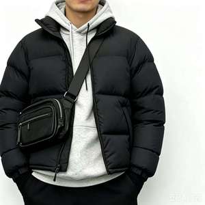 Wholesale Puffer <b>Jacket</b> <b>Men</b> Winter Warm Quilted <b>Jacket</b> <b>Lightweight</b> Insulated Outdoor Casual Fashion Clothing Manufacturer - Product Image 6