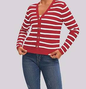 Camiseta Ligera de Punto con Cuello en V, Transpirable, para Mujer, Suave y Fluida, para Primavera, Estilo Pullover - Product Image 6