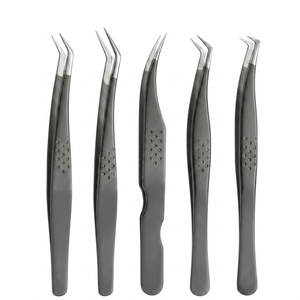 Pince à épiler professionnelle Teejay multi-usages en acier inoxydable rose avec embouts en silicone, idéale pour la collection de pièces de monnaie, de verre et de timbres - Product Image 6