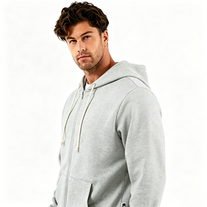 Sudadera con Capucha Personalizada con Pedrería, 100% Algodón, Unisex, Sólida, de Invierno, Holgada, con Bolsillos, Transpirable, 550 Gramos, Gruesa - Product Image 4