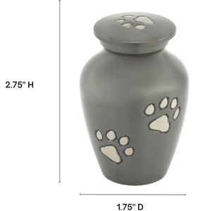 Decorative Stainless Steel Modern Eco-Friendly Pet Cremation Urns <b>for</b> Dog <b>Ashes</b> Small Funeral Supplies Wholesale - Product Image 2