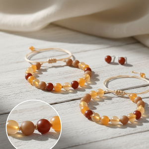 กำไลข้อมือพลอยหลากสี เงินแท้ 925 กำไลพลอยหลากสีสัน สวมใส่ได้ทุกวัน ขายส่ง เครื่องประดับแฟชั่น - Product Image 2