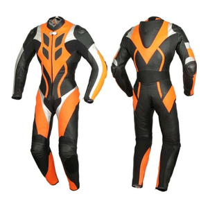 Traje de Motocicleta de Cuero Genuino para Invierno, Protección de Alta Calidad, Impermeable, Ropa para Carreras de Motos - Product Image 2