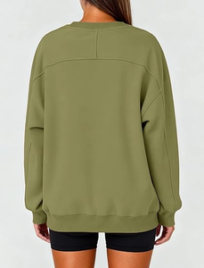 Sweat-shirts pour femmes surdimensionnés très tendance, vente en gros, bonne qualité, manches longues, pour le streetwear - Product Image 6