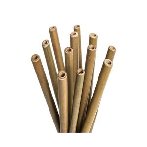 Pajitas de Bambú Reutilizables al por Mayor, Pajitas Ecológicas para Beber, Pajitas Biodegradables de Madera Natural para Eventos y Catering - Product Image 1