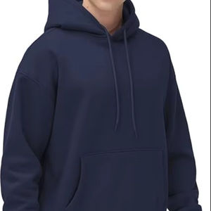 Manufacture Cotton 100% Drop Shoulder Hoodies Pullover Unisex Custom Heavyweight Oversized Embroidery Hoodies Sweatshirt - Product Image 1