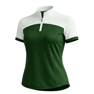 เสื้อโปโลผู้ชายแขนสั้นถักลายบล็อกสี แห้งเร็ว สไตล์สปอร์ต - Product Image 2