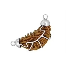 ZARA ENTERPRISES Sculpture en bois de Rudraksha polie, simple face, perles de prière traditionnelles de Noël, provenant de l'Uttar Pradesh - Product Image 2