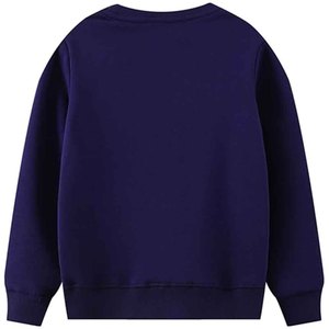 Sudadera negra con cuello redondo para mujer, con estampado de pulpo DJ, diseño de dibujos animados, corte regular, jersey de algodón para otoño - Product Image 6