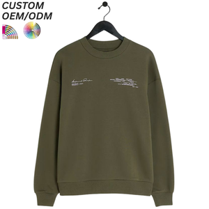 Sudadera de Forro Polar Grueso para Hombre, Estilo Casual, Cálida para Invierno, con Logotipo Personalizado Bordado, Impresión por Descarga, OEM ODM - Product Image 6