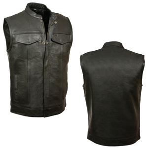 Veste en cuir sur mesure de haute qualité pour hommes, fabriquée en usine, vêtements décontractés pour hommes, veste en cuir à prix raisonnable - Product Image 1