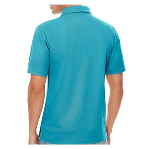 เสื้อโปโลทรงเข้ารูป ผ้าถักพิมพ์ลาย แขนสั้น ระบายอากาศ แห้งเร็ว กันยับ ผ้าฝ้าย 100% คุณภาพสูง สำหรับผู้ชาย - Product Image 1