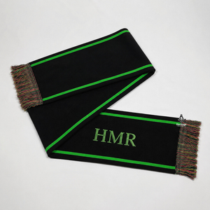 Heritage Masonic Regalia Greek Apparel Alpha | Kapa | Alpha Sorority Embroidered Breathable Lightweight 100% Acrylic Long Scarf - Product Image 2