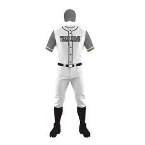 Uniforme de baseball pour hommes, short, logo personnalisé imprimé, tissu uni, antibactérien, séchage rapide, respirant, parfait pour l'entraînement des équipes - Product Image 2