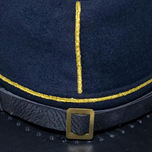 High Quality Uniform <b>White</b> Cap With Bullion Badge Wholesale Caps Custom Cheap Price for Sale - Product Image 2