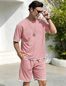 Conjunto de Camiseta sin Mangas y Pantalones Cortos para Hombre con Logotipo Personalizado, Lavado Ácido, 100% Poliéster, Ecológico, Secado Rápido, para Gimnasio y Fitness de Verano - Product Image 1