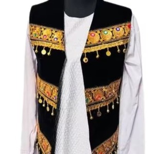 Summer Mens Slim Fit Breathable Windproof Vintage Style Polyester Customized V Neck Waistcoat Traditional Casual Outerwear - Product Image 2