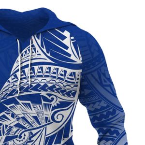Sudaderas con Capucha Personalizadas al por Mayor con Logotipo Sublimado, Bordado 3D, Estampado Completo, Estilo Polinesio, OEM, Patrón Maorí, Estilo Hawaiano - Product Image 4