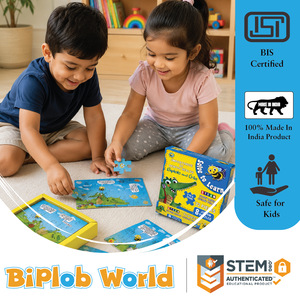 Biplob & Gila Juego de rompecabezas 8 en 1, colección de rompecabezas de 72 piezas para resolver y aprender - Product Image 5