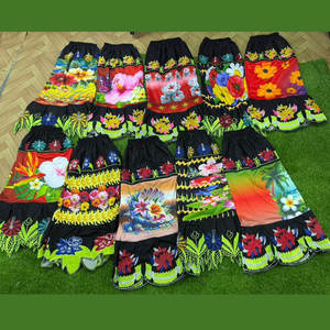 <b>Elastic</b> <b>Waist</b> Embroidery Lock Down <b>Skirts</b> with Custom Design Lockdown <b>Skirts</b> Women's Pleated <b>Skirt</b> - Product Image 2