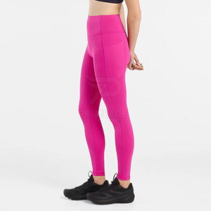 Gym Fitness Women Solid Mid Waist Eco-Friendly Breathable Spandex/Polyester Leggings Workout Wear Wholesale Activewear Yoga - Product Image 3