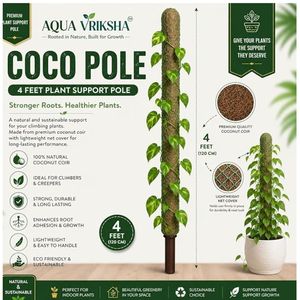Poste de Coco Natural de 4 Pies (48 Pulgadas) para Plantas Trepadoras - Product Image 4