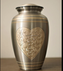 โกศโลหะทำมือสำหรับบรรจุอัฐิของผู้ใหญ่ โกศสำหรับงานศพ สามารถปรับแต่งขนาดได้ ผลิตโดยงานฝีมือของไทยยับ - Product Image 2