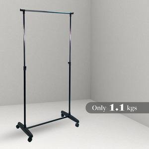Portable Detachable <b>Clothes</b> Drying Rack with Fashionable Metal Frame <b>for</b> Living Room Standing Type Installation - Product Image 4