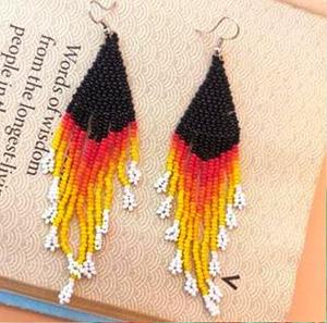 Pendientes Bordados a Mano, Pendientes Personalizados con Cuentas Múltiples, Joyería Festiva para Mujer al Mejor Precio, Pendientes con Cuentas - Product Image 1