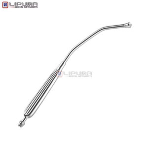 Tubo de Succión Yankauer de 11 Pulgadas con Punta Removible, Fácil de Limpiar, Duradero, de Acero Inoxidable, Instrumentos Médicos - Product Image 6