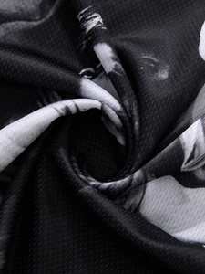 Haut de sport unisexe surdimensionné en jersey maille avec motif gothique, style streetwear, pour l'été – Fournisseur en gros personnalisé - Product Image 4