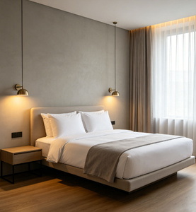 Juego de Funda Nórdica Aloe Blanca con Ribete Gris, Juego de Ropa de Cama de 4 Piezas para Decoración de Dormitorio Moderno, Cuatro Estaciones - Product Image 4