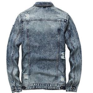 Comfort Fit Jeans Jackets For Men Stylish Streetwear Design Soft Jeans Jackets For Everyday Fashion Use - Product Image 2