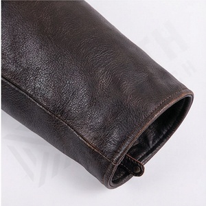 Chaqueta de cuero para motocicleta NAI-0460B, abrigo de moda para hombre, estilo motero, equipo de protección para motociclistas, venta al por mayor, personalizable. - Product Image 6