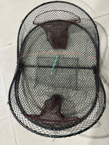 Nasse pliable en acier galvanisé et PE haute résistance pour la pêche au calmar et aux poulpes - Product Image 6