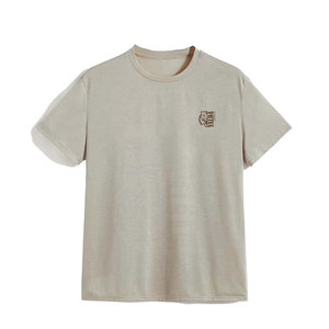 T-shirt surdimensionné personnalisé avec logo imprimé, manches courtes, décontracté, 100 % coton, écologique et respirant pour hommes – Vente en gros - Product Image 1