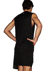 Vêtements de sport en polyester teints imprimés respirants sans manches haute visibilité pour les acheteurs en gros hommes vêtements de sport en cours d'exécution t-shirt le plus vendu - Product Image 3