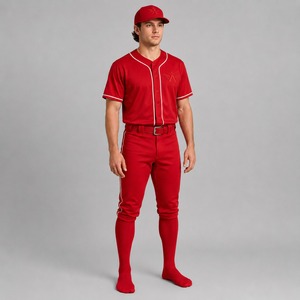 Tenue de baseball professionnelle, vêtements athlétiques conçus pour l'identité d'équipe, les séances d'entraînement, les matchs de championnat et les activités en plein air - Product Image 3