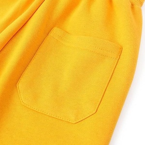 Pantalon de jogging décontracté pour homme en sergé de coton rouge, taille élastique, poches latérales, séchage rapide, léger, pour le printemps, lavable en machine - Product Image 4