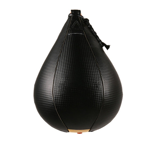 Balón de Velocidad de Boxeo Profesional de Cuero - Equipo de Entrenamiento Personalizable, Portátil, Ecológico y Duradero de Alta Calidad para Adultos - Product Image 1