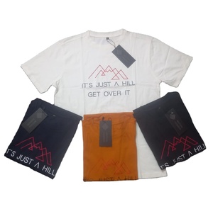 Camiseta de Hombre 100% Algodón, Tejido de Punto, Corte Regular, Secado Rápido, Transpirable, Cuello Redondo, Manga Corta, Teñido con Hilo - Product Image 3