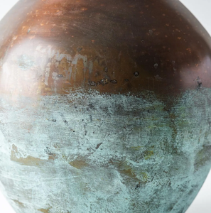 Wholesale Traditional Indian Metal <b>Vase</b> Decorative Antique Finish <b>Copper</b> Flower <b>Vase</b> Metal Crafts for Living Room Decoration - Product Image 4