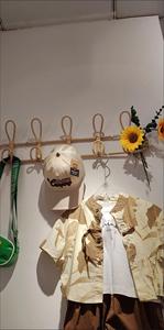 Ganchos de Pared de Ratán Hechos a Mano, Perchero de Mimbre Natural, Colgador de Ropa Estilo Boho para Cuarto de Niños, Dormitorio, Decoración del Hogar - Product Image 3