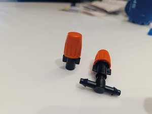 Buse de brumisation WaterSun 0.04 avec raccord en T, tête d'arrosage de jardin en plastique - Product Image 6