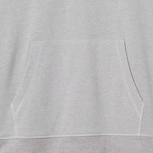 Sweat-shirt à capuche décontracté pour homme en molleton épais de qualité supérieure, polyester/coton, uni, personnalisable avec logo, séchage rapide, idéal pour l'hiver – Vente en gros - Product Image 5