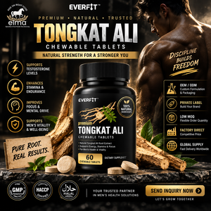 กาแฟขาวผสมตงกัตอาลีและโสมมาเลเซียสำหรับผู้ชาย กลิ่นหอมเข้มข้น กาแฟสำเร็จรูปแบบซอง รับผลิตแบรนด์ส่วนตัว (OEM) ขายส่ง - Product Image 1