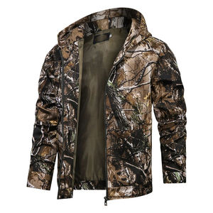 Vente en gros de sweats à capuche de chasse de haute qualité avec design camouflage, logo personnalisé, impression par sublimation, respirants, à manches longues, pour l'hiver - Product Image 4