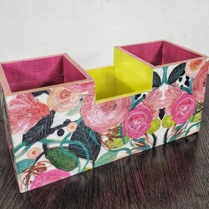 Reposacucharas de MDF Esmaltado Hecho a Mano por ILAHI, Decoración de Cocina, Hecho en Uttar Pradesh, Solo Lavar a Mano - Product Image 4