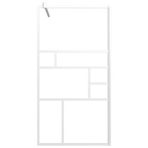Paroi de douche en verre ESG blanc 45,3''x76,8'', portes de douche de qualité supérieure - Product Image 3